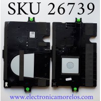 KIT DE BOCINAS PARA TV LG / NUMERO DE PARTE EAB65831201 / EAB65831202 / 6Ω 10/14W / PM4515 / PC+ABS-FR (40) / MODELO 86QNED80TUC / 55QNED80URA 