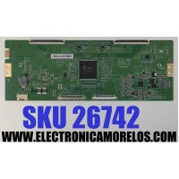 T-CON PARA TV LG / NUMERO DE PARTE 44-9772243 / 47-6021876 / 44-9772243O / 44-97722430 / 2E001427 / 47-6021876 V00 / HV860QUBE1E / PANEL NC860TQF-ABMH1 / DISPLAY HV860QUB-E1E / MODELO 86UR8000AUA / 86UR8000AUA.BUSGLKR