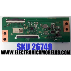 T-CON PARA TV ONN / NUMERO DE PARTE 513C40A0M02 / TV40A0-ZC26-01(B) / 20240716 / 2010140604 / M02/2643-00685 / DISPLAY HV400FHB-F11 REV.2.0 / MODELO 100058007 (40")