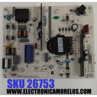 FUENTE DE PODER PARA TV ONN / NUMERO DE PARTE CH1130D-1MF 600B / PCB:CH1130D-1MF 600B / ST10124232601196 / MODELO 100133204 (50")