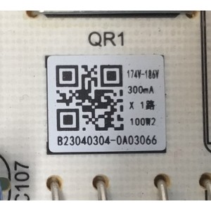 FUENTE DE PODER PARA TV TCL / NUMERO DE PARTE 30102-000018 / PW.A100W2.771 / 23040304 / 20230412 / B23040304-0A03066 / PANEL LVU550NDEL / DISPLAY ST5461D12-4 VER.2.2 / MODELO 55S470G