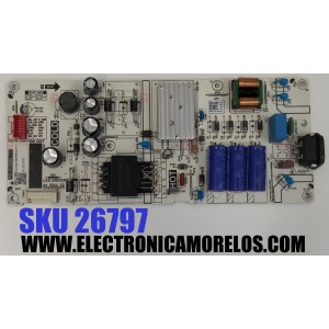 FUENTE DE PODER PARA TV TCL / NUMERO DE PARTE 30102-000003 / PW.A100W2.771 / 23061109 / 20230630 / B23061109-0A07543 / DISPLAY ST4251D02-1 VER.2.1 / MODELO 43S454