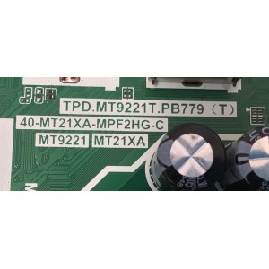 MAIN FUENTE ((COMBO)) PARA TV TCL HD ((GOOGLE TV)) / NUMERO DE PARTE G0301-000280 / TPD.MT9221T.PB779 (T) / 40-MT21XA-MPF2HG-C / MT9221 / G0301-000280-W30 / G0301-000280-W3S / V8-T221T04-LF / PANEL LVW320NDLL / DISPLAY V320BJ9-Q01 REV.C1 / MODELO 32S250G