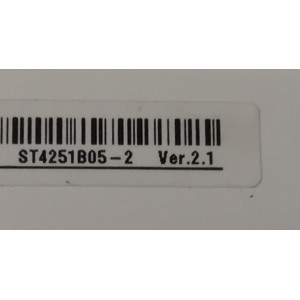 MAIN FUENTE ((COMBO)) PARA TV TCL FHD·HDR· ((GOOGLE TV)) / NUMERO DE PARTE 30800-000955 / 40-MT21T6-MPB2HG CS0T / 11602-500830 / MT9221 / MT21T6 / 30801-000934 / V8-T221T04-LF / PANEL LVF430NDEL / DISPLAY ST4251B05-2 VER.2.1 / MODELO 43S350G