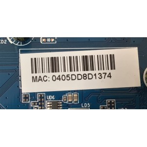 MAIN PARA TV WESTINGHOUSE / NUMERO DE PARTE 260102018580 / CV817-KH / 7.T817KH220000.0D0 / 0405DD8D1374 / PANEL HK650WLEDM-SH8FH / MODELO WR65UX4210