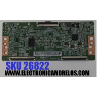 T-CON PARA TV VIZIO / NUMERO DE PARTE 34291100BA01 / CSC02-1 / ST5461D12-6 / 34291100BA0111HSNK / DISPLAY ST5461D12-6 VER.2.1 / MODELO M55Q6-Q01 / M55Q6-Q01 LTC3G8PX