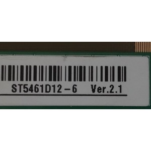 T-CON PARA TV VIZIO / NUMERO DE PARTE 34291100BA01 / CSC02-1 / ST5461D12-6 / 34291100BA0111HSNK / DISPLAY ST5461D12-6 VER.2.1 / MODELO M55Q6-Q01 / M55Q6-Q01 LTC3G8PX