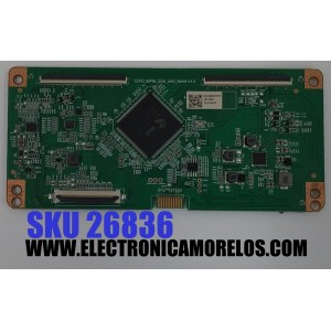 T-CON PARA TV ONN / NUMERO DE PARTE 513C4958M10 / CCPD_80PIN_GOA_UHD_NOVA V1.5 / CCPD_80PIN_G0A_UHD_NOVA V1.5 / M10/4893-00753 / 2010100270 / 202109270 / DISPLAY CC580PV5D VER.02 / MODELO 100069454 ((58'' PULGADAS))