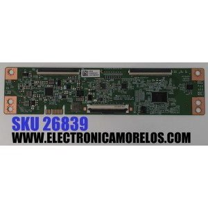 T-CON PARA TV ONN / NUMERO DE PARTE K0006HVZF / BG0004200 / 167003945A / ZFZZ / PHP35B0G57 / PANEL TPT650WR-R3HA.P / DISPLAY JR645R3HA3L / MODELO 100012587 (65")