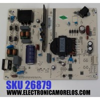 FUENTE DE PODER PARA TV ONN / NUMERO DE PARTE CH1130D-1MA 600B / PCB:CH1130D-1MA 600B / L030011233305609 / PANEL C500Y19-5C / MODELO 100133204 (50")