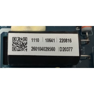 MAIN FUENTE ((COMBO)) PARA TV WESTINGHOUSE HD ((ROKU TV)) / NUMERO DE PARTE 260104029560 / CV816-K42 / 7.D816K4212000.2A2 / DISPLAY V320BJ8-Q01 REV.C1 / MODELO WR32HX2210