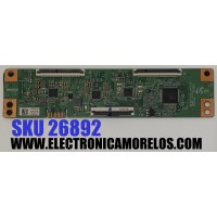 T-CON PARA TV ONN / NUMERO PARTE 7ACDJ1016 / B002HWJ00 / 351Z035-K / M004V00R / AT328G0147 / DISPLAY V430DJ1-Q01 REV.D2 / MODELO 100012584 (43")