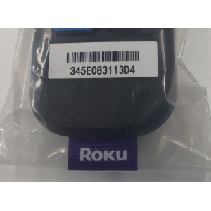 CONTROL ORIGINAL NUEVO  PARA TV SELECT SERIES ROKU CON COMANDO DE VOZ / NUMERO DE PARTE TC2-R1037 / RC-EL3 / 3026000017 / N504Q43B1102MAP / 92297879 / 345E083113D4 / MODELO 50R4AX