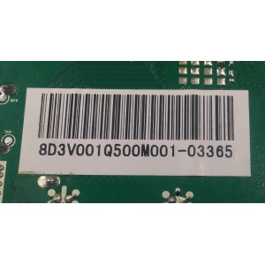 MAIN PARA TV ORIGINAL / NUMERO DE PARTE 510-130408253 / 8D3V001Q500M001-03365 / M28/G41011/11 / DISPLAY V500HJ1-P01 REV.C1 / MODELO 50"