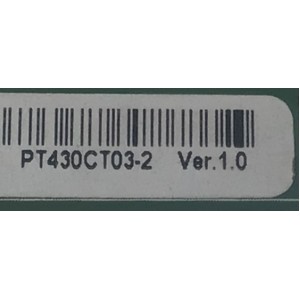 MAIN FUENTE COMBO PARA TV SCEPTRE ORIGINAL / NUMERO DE PARTE  DXCK202005-042 / TP.MS3553.PB802 / 1.05.01.C010162-000 / C20070662-0A00794 / DISPLAY PT430CT03-2 VER.1.0 / MODELO H43 / X435BV