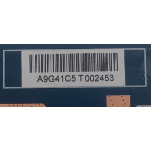 T-CON PARA TV ONN ORIGINAL / NUMERO DE PARTE TC-U-A-0063 / 10001054669 / A9G41C5T002453 / PANEL C500Y19-5C / V500DJ7-QE1 REV.D6 / MODELO 100012585 50"