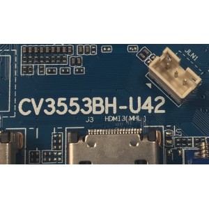 MAIN FUENTE COMBO PARA TV RCA ORIGINAL FHD / NUMERO DE PARTE TZ2006-326 / CV3553BH-U42 / 7.T3553BHU4211.3BA / 306010J553U42034 / PANEL CX400DLEDM / DISPLAY V400HJ6-PE1 REV.C3 / MODELO RLDED4016A-E