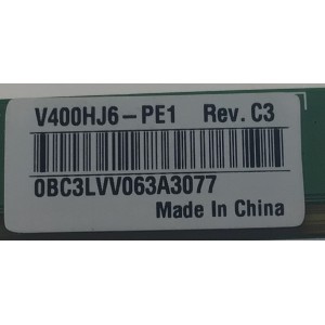 MAIN FUENTE COMBO PARA TV RCA ORIGINAL FHD / NUMERO DE PARTE TZ2006-326 / CV3553BH-U42 / 7.T3553BHU4211.3BA / 306010J553U42034 / PANEL CX400DLEDM / DISPLAY V400HJ6-PE1 REV.C3 / MODELO RLDED4016A-E