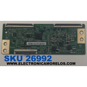 T-CON PARA TV VIZIO ORIGINAL / NUMERO DE PARTE 44-9771580A / 47-6021331 / HV430FHBF90 / E88441 / HV430FHB-GOA / HV430FHB-G0A / 103W1B / PANEL BOEI430WU1 / DISPLAY HV430FHB-F90 / MODELO D43F-J04 / D43F-J04 LBVFC9TZ