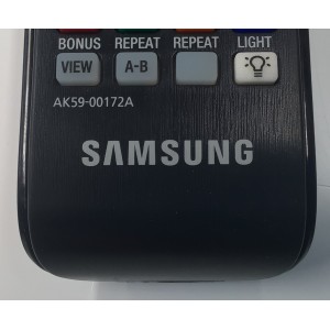 CONTROL REMOTO NUEVO SAMSUNG ORIGINAL PARA TV/DVD BLUE-RAY / LIGHTNING / NUMERO DE PARTE AK59-00172A / IEC R03 / 141110 N/DTMF / BN63-09299A / MODELO BD-F5700 / BD-J5100 / BD-J5900 / BD-J5700 / BD-E5700 / BD-E6500 / BD-EM57