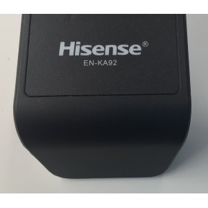 CONTROL REMOTO PARA TV HISENSE ORIGINAL / NUMERO DE PARTE EN-KA92 / 175873 / XHY20160912 / IEC R03 / MODELOS 32d37 / 32h3b1 / 32h3b2 / 32h3 C / 32h3e / 40h3b / 40h3 C / 40h3e