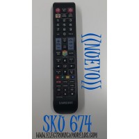 CONTROL REMOTO NUEVO PARA TV SAMSUNG ORIGINAL SMART TV 3D/ NUMERO DE PARTE AA59-00784B / KIMEX130729L3