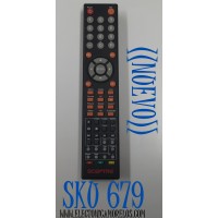 CONTROL REMOTO NUEVO PARA TV SCEPTRE ORIGINAL / NUMERO DE PARTE HR-62K / HR62K