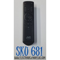 CONTROL REMOTO PARA SMART TV JVC ORIGINAL / NUMERO DE PARTE RM-C3321 / EQ 20180724 / RMC3321 / MODELOS LT-49MA875 / LT-43MA875 / LT-55MA875 / LT-65MA875 / LT65MA875 / LT55MA875 / LT49MA875 / LT43MA875