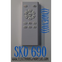 CONTROL REMOTO NUEVO ORIGINAL PARA AIRE ACONDICIONADO / NUMERO DE PARTE DV153124A3N-35 / QC03 / B/N2023.24 / ZL01283