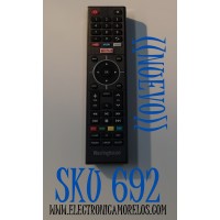 CONTROL REMOTO NUEVO PARA TV WESTINGHOUSE ORIGINAL / NUMERO DE PARTE TY-49C / TY-49C(2) / IEC/R03