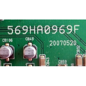 MAIN 569HA0969F / INSIGNIA 6HA0226910  / 6HA0226911 / MODELO NS-LCD26A