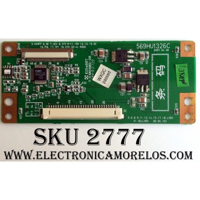 T-CON / INSIGNIA 569HU1326C MODELO NS-LCD26A