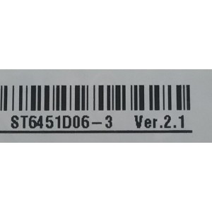 MAIN PARA TV TCL ORIGINAL 4K UHD HDR ROKU TV / NUMERO DE PARTE 30900-000110 / TD.R817T.771 / 30901-000127 / V8-MR17K01-LF / GNB003090A / TD.R817T.771 (T) / PANEL LVU650NDEL CS9W65 V3 / DISPLAY ST6451D06-3 VER.2.1 / MODELO 65S451
