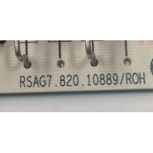 FUENTE DE PODER PARA TV HISENSE ORIGINAL / NUMERO DE PARTE 327262 / RSAG7.820.10889/ROH / CQC16134139053 / E56327 / 10889-L / PANEL HD700X1U91-L1B2\S0\SM\MCKD3A\ROH / DISPLAY CV700U2-T01 REV:03 / MODELO 70A6H
