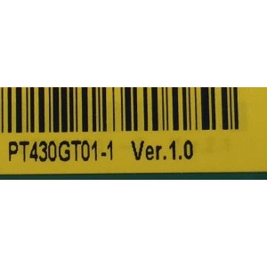 MAIN PARA TV WESTINGHOUSE ORIGINAL 4K UHD HDR ROKU TV / NUMERO DE PARTE 260102018070 / T.MS1801.81 / 4100208876 / 1000076640 / 1110-4000094 / 211229-A03289 / DISPLAY PT430GT01-1 VER.1.0 / MODELO WR43UT4212