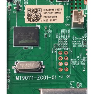 MAIN FUENTE COMBO PARA TV ONN ORIGINAL / NUMERO DE PARTE 515C90111M30 / MT90111-ZC01-01 / 2130005894 / M23141-MT / DISPLAY T320XVN02.G / MODELO 100012589 32 PULGADAS / NOTA IMPORTANTE FALTA BALUN (TUNER) NO AFECTA EN SU FUNCIONAMIENTO