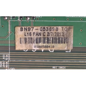 MAIN PARA TV SAMSUNG ORIGINAL / NUMERO DE PARTE BN94-05569J / BN41-01778A / BN41-01778 / BN97-05369B / BN9405569J / PANEL LTJ400HF01-J / MODELOS HG40NA570LFXZA / LH40MDBPLGA/ZA / UN40EH5000FXZA TS02 / UN40EH5050FXZA TS02 / UN40EH5300FXZA TH01