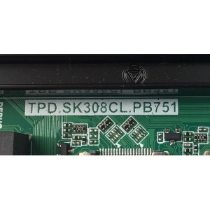 MAIN FUENTE COMBO PARA TV DAEWOO ORIGINAL FHD ROKU TV / NUMERO DE PARTE 9011-240038 / TPD.SK308CL.PB751 / 9011-240038-SE2017H1 / CVTE9011ARA0-B05374 / B22110091-3H01839 / MODELO DAW40FR