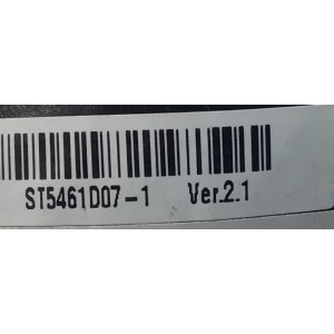 MAIN FUENTE COMBO PARA TV NAXA ORIGINAL / NUMERO DE PARTE BJM1-155082-1T3G / CV3458H-A50 / 79H1267 / 8000160 / 7.T3458HA5011.05AB / 11_170315 / PANEL A55HD5D07-1 / DISPLAY ST5461D07-1 VER.2.1 / MODELO NT-5502K