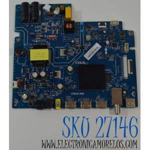 MAIN FUENTE COMBO ORIGINAL NUEVA PARA TV PHILIPS / NUMERO DE PARTE 02-3MT816A32-J04T / CV816-N42 / V8-MR16K01-LF1V1133 / 7.D816N4212000.3A5 / DMP8010911 / DMP8010920 / 088-P2K5519A0 / CQC17134172152 / MODELO 32PFL4756 / 32PFL4756/F6