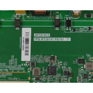 MAIN FUENTE COMBO ORIGINAL NUEVA PARA TV / NUMERO DE PARTE 02-4RT874C55-C07T / TPD.RT2874T.PD781 / 4RT874C5 / TPD.RT2874T.PD781(T) / HC4851100064 / H24070548 / DLU801604503 / DLU801604503.10.80.01