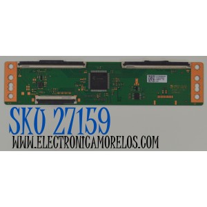 T-CON ORIGINAL NUEVA PARA TV DAEWOO / NUMERO DE PARTE / E3CCBB5000K60T / CV500U5-T02 / 4TX34H00NQW / 177N3B / E88441 / PANEL LVU500CHDX E0504 / DISPLAY CV500U5-T02 REV:01 / MODELO DAW50UR