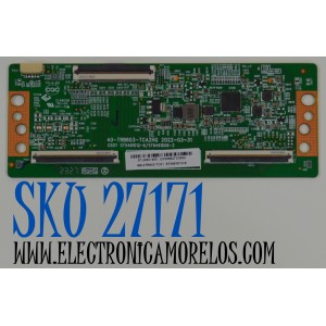 T-CON ORIGINAL NUEVA PARA TV PANASONIC / NUMERO DE PARTE M8-0TR603-TC01 / 40-TRB603-TCA2HG / DTU9007405 / ST5461D12-6 / ST6461D06-3 / CS0T ST5461D12-6/ST6461D06-3 / 12100962TC0559 / MODELO TH-55MX660DX