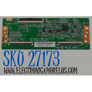 T-CON ORIGINAL NUEVA PARA TV JVC / NUMERO DE PARTE M8-68T603-TC01 / 40-TRD603-TCA2HG / ST5461D12-6 / ST5461D12-6/ST6461D06-3 / DMP9009352 / ST5461D12-6 / ST6461D06-3 / PANEL LVU550CSDX / DISPLAY ST5461D12-6 VER.2.2 / MODELOS SI55URF / 55PUL7973/F7
