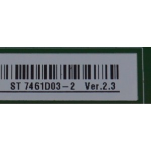 MAIN ORIGINAL PARA TV ONN ROKU 4K UHD HDR / NUMERO DE PARTE 515C90104M10 / MT90104-ZC01-01 / M10/1611-00416 / 20240117 / 2010128233 / M23163-MT / DISPLAY ST7461D03-2 VER.2.3 / MODELO 100044717 75"