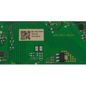 T-CON ORIGINAL PARA TV ONN / NUMERO DE PARTE 513C55B0M31 / TV55B0-ZC26-01(A) / 303C55B0231 / M31/1657-00065 / 20231231 / 20231231 / 2010128216 / DISPLAY ST7461D03-2 VER.2.3 / MODELO 100044717 75"