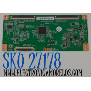 T-CON ORIGINAL PARA TV TOSHIBA / NUMERO DE PARTE N4TP580UHDPV7D / N4TP500UHDPV5D-F_S3D / CC580PV7D / N4TP500UHDPV5D / N4TP580UHDPV7D-F-S3D-A01-DE0D1F / CC500PV1D / CC500PV5D / E314919 / DISPLAY CC580PV7D / MODELO 58UL2163DB