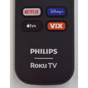 CONTROL ORIGINAL NUEVO PARA TV PHILIPS ROKU TV / NUMERO DE PARTE 3226001209 / RC-ALIR / GZL-P20022 / GZL-P20022-C04 / GS220821012380R0 / MODELOS 40PFL4775 / 40PFL4775/F8 / 50PFL5756 / 50PFL5756/F8 / 55PFL5756 / 55PFL5756/F8