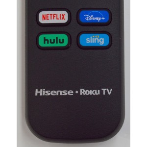 CONTROL ORIGINAL NUEVO PARA TV HISENSE ROKU TV / CON COMANDO DE VOZ / NUMERO DE PARTE HU-RCRUS-22W / RC-EL5 / TC2-R1028 / RC017C-T2-04 1-4 / RC017C-T2-04