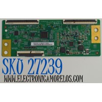 T-CON ORIGINAL PARA TV VIZIO / NUMERO DE PARTE 44-9820267 / 44-9820267A / 47-6021331 / HV430FHB-GOA / HV430FHB-G0A / HF430FHBF20 / PANEL BOEI430WU1 / DISPLAY HF430FHB-F20 / MODELO D43F-J04 / D43F-J04 LBVFC9WZ